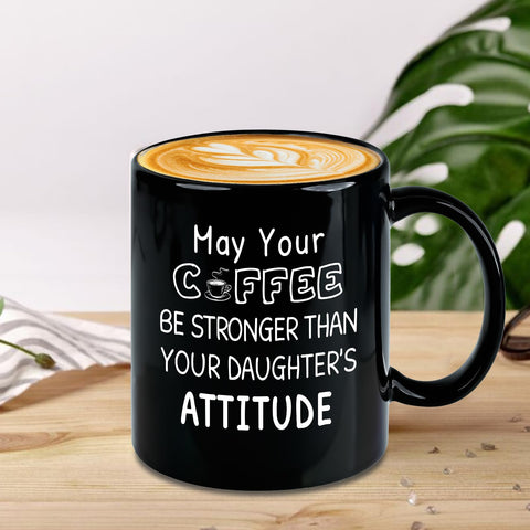 Slugeren durable ceramic 11oz mug, ideal for hot or cold beverages.