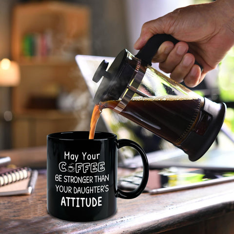 Slugeren Fathers Day gift mug for Dad, bold print and practical use.