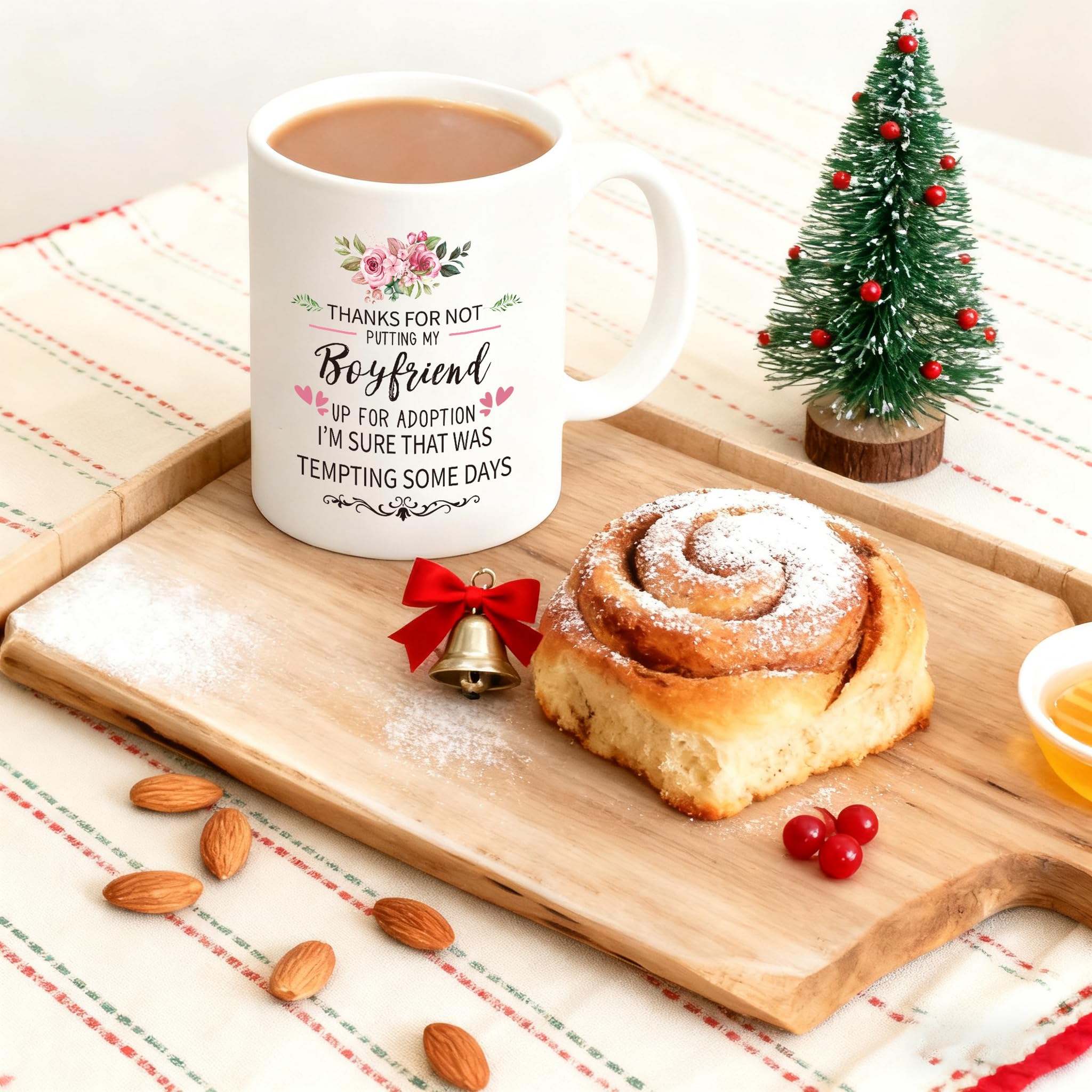 Slugeren mug side angle shows sturdy handle and comfortable grip.