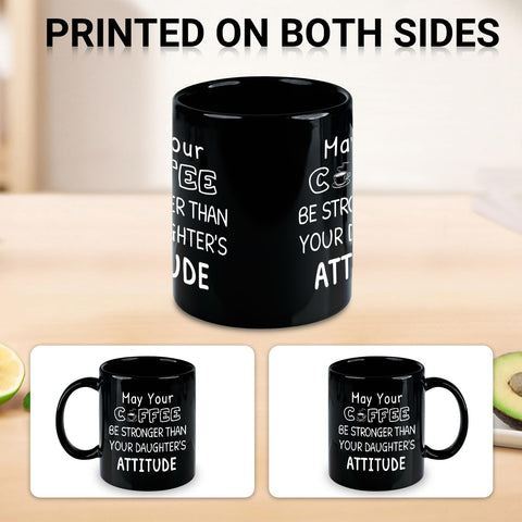 Slugeren premium ceramic Dad mug, durable quality for work or home.