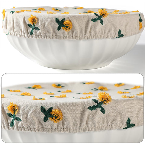 Slyitokbhr bowl covers for salad and fruit preserve freshness.