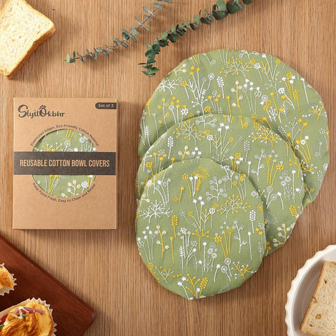 Slyitokbhr washable cloth bowl cover emphasizes eco-friendly prep