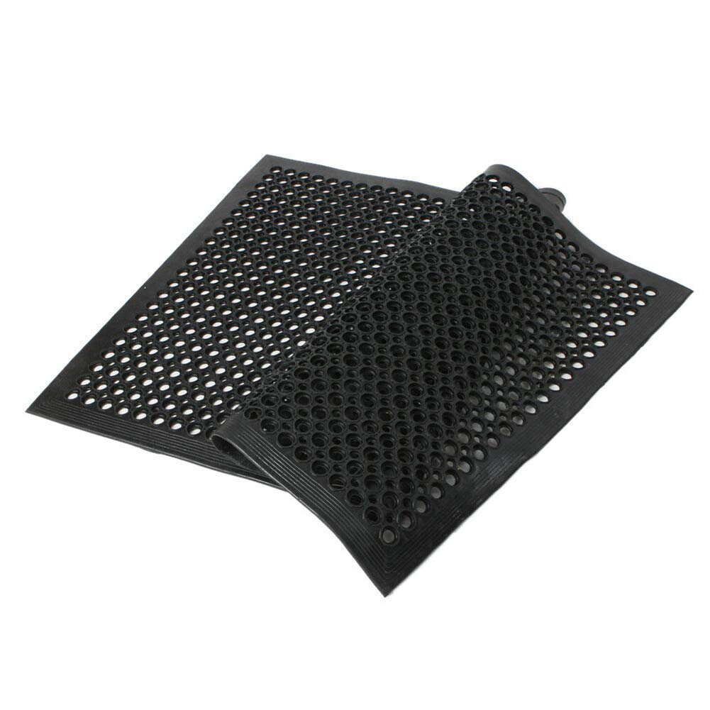 smabee heavy-duty rubber mat ideal for moisture-prone restaurant and bar areas
