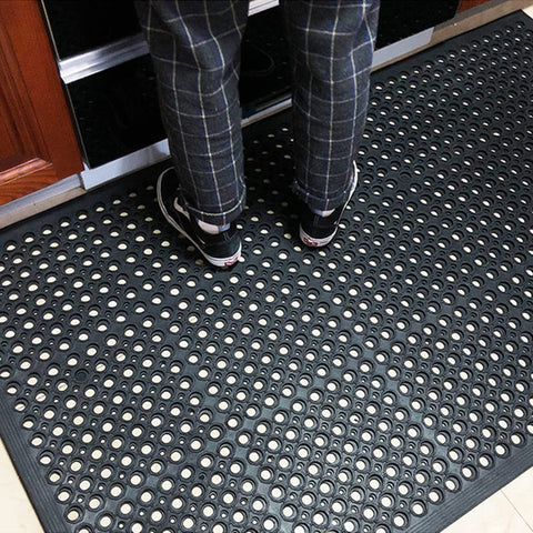 smabee industrial floor mat supports heavy foot traffic in warehouses