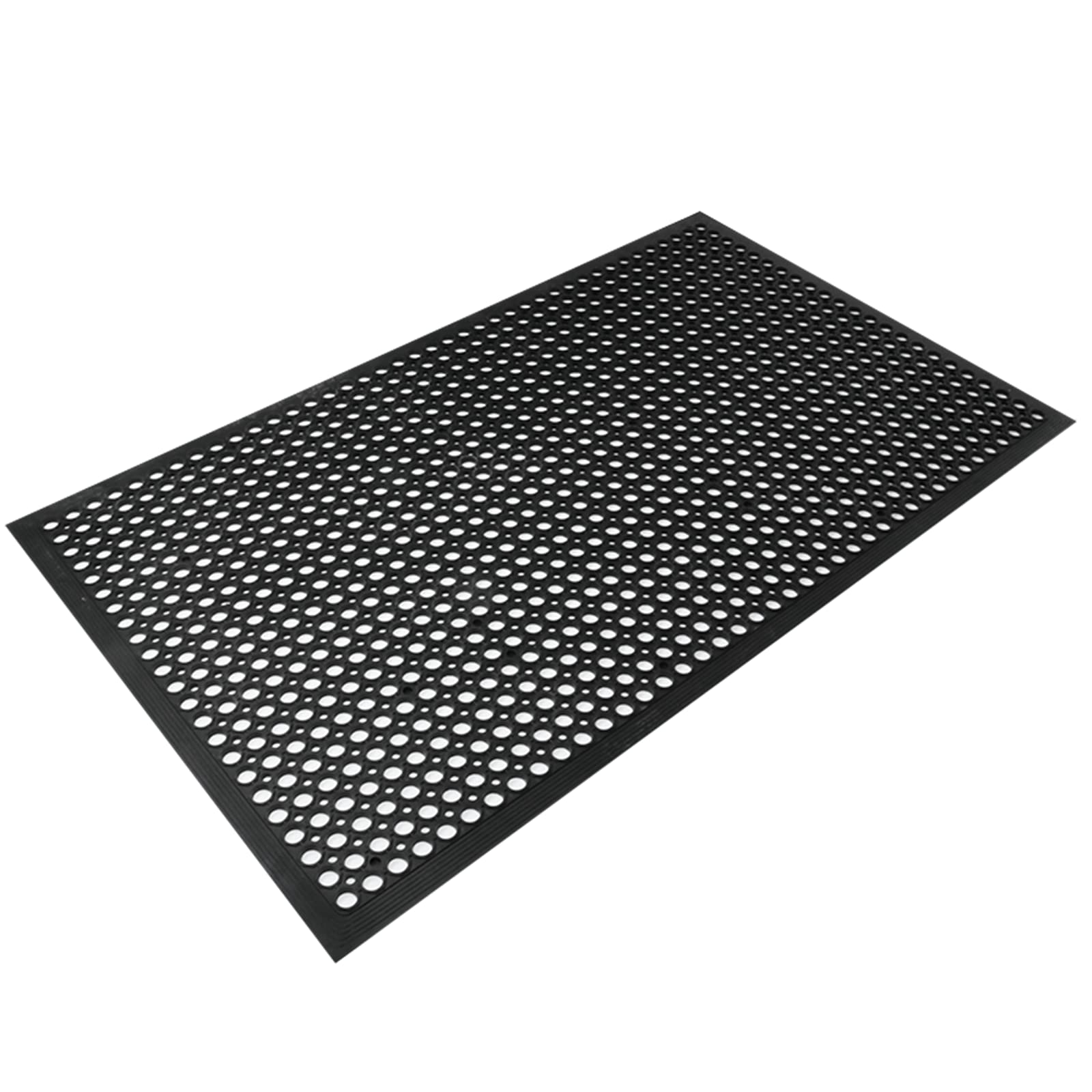 smabee water-resistant rubber mat easy to clean after spills in busy spaces