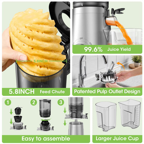 Gift-ready packaging for the SmallHOO Cold Press Juicer.