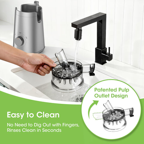 Smallhoo juicer cleaning brush included for easy maintenance