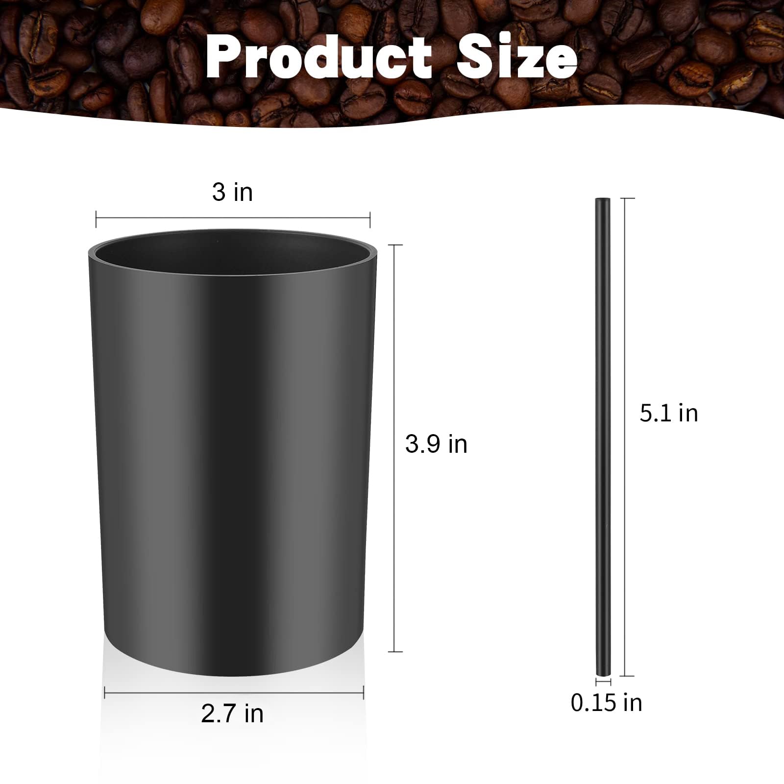SMAODSGN 500 coffee stirrers ready for cafe or home use.