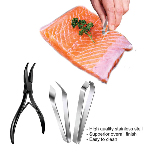 SmarDTAT professional fishing pliers provide reliable bone removal for fillets.