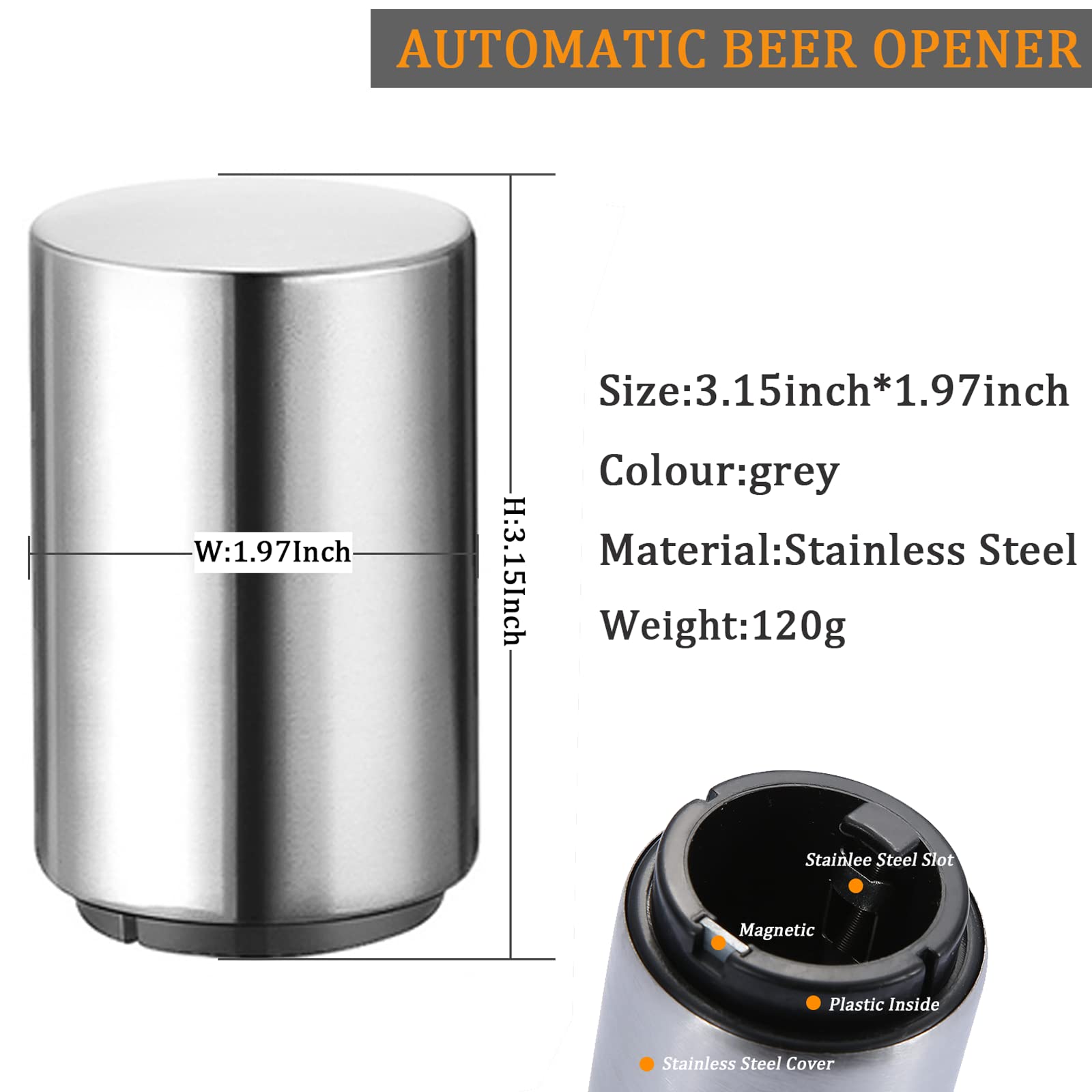 SmaringRobot magnetic cap catcher helps contain caps during use.
