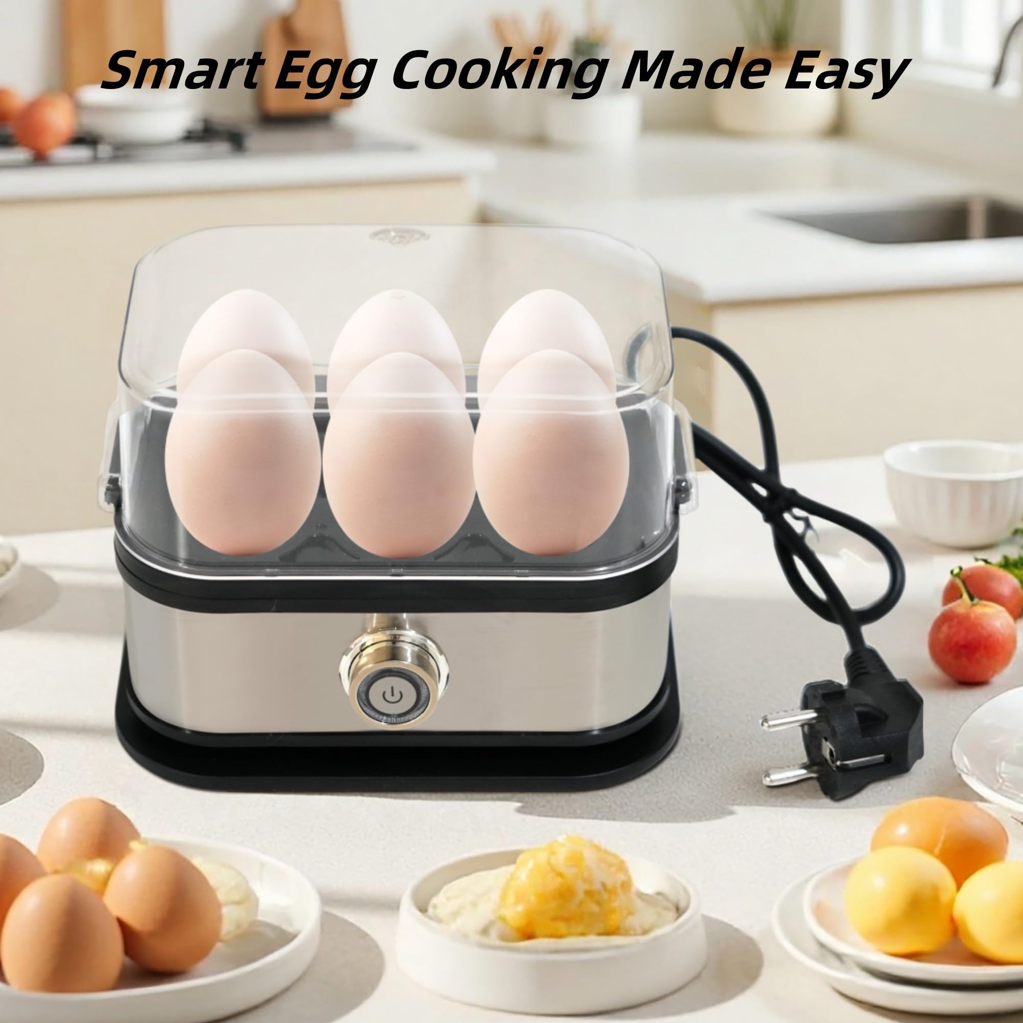 Smart Egg Cooker boils eggs rapidly for busy schedules