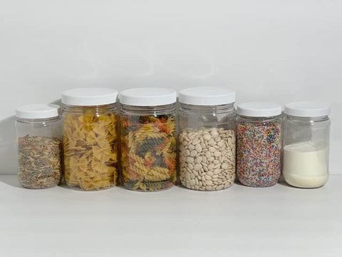 SMART SOLUTIONS 18oz mason jar kitchen use for dry goods and liquids