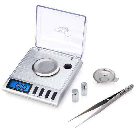 Smart Weigh GEM20 pocket-size scale supports on-the-go measurements.
