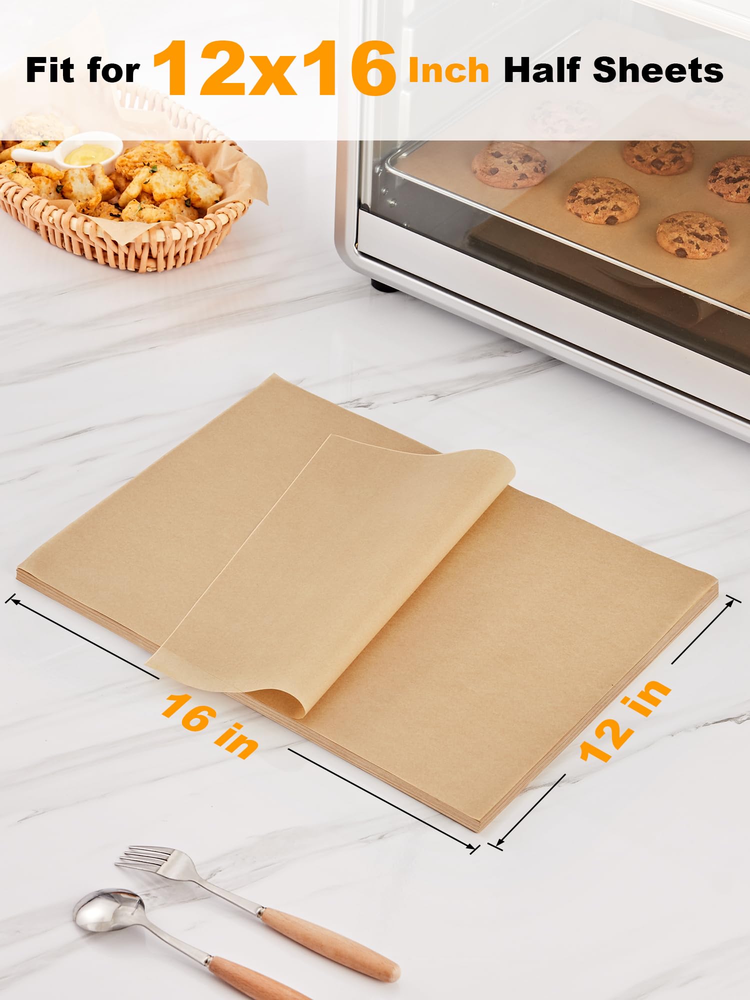 SMARTAKE sheets are disposable for fast cleanup after baking or grilling.