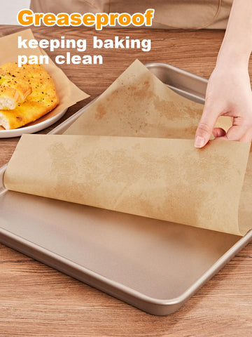 SMARTAKE parchment paper withstands up to 450°F for versatile cooking methods.