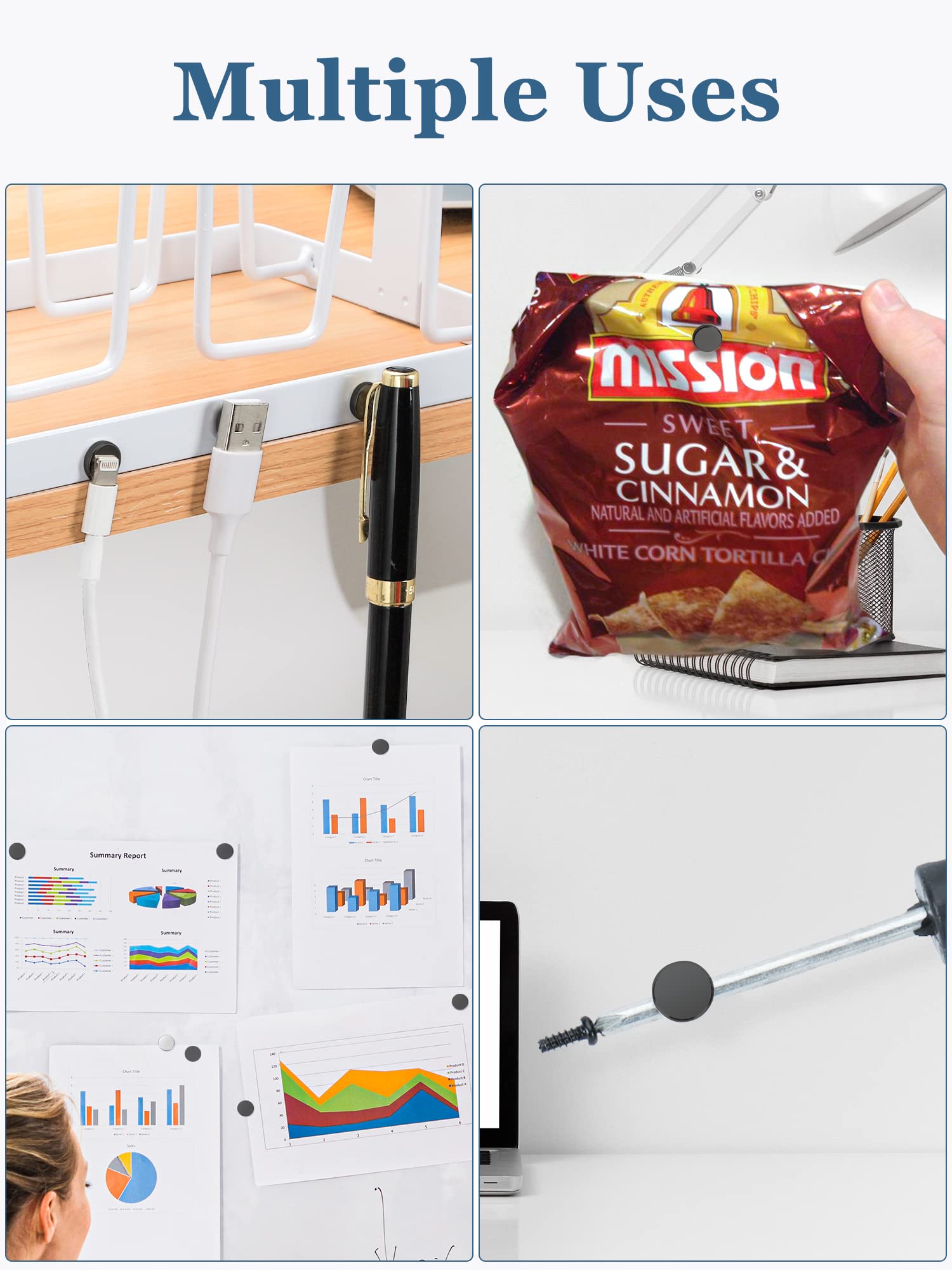 Smartake magnets in storage case ready for easy transport and safekeeping.