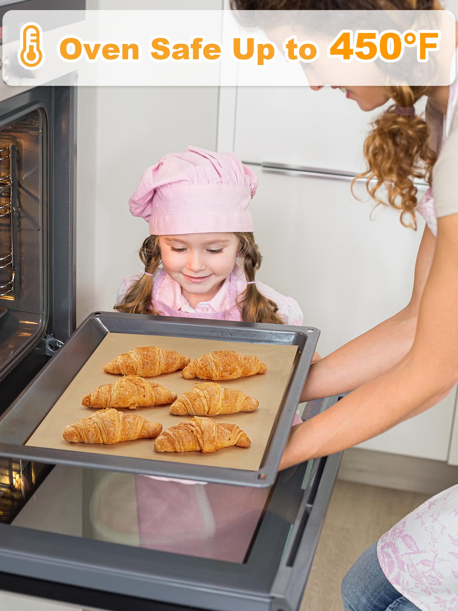 SMARTAKE parchment paper suitable for microwave reheating and more.
