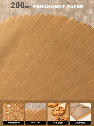 SMARTAKE non-stick parchment ensures easy bread and cookie release.
