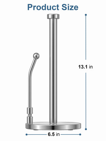 SMARTAKE weighted-base keeps the holder steady during towel tearing.