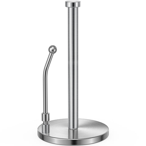 SMARTAKE paper towel holder with widened top handle for easy carrying.