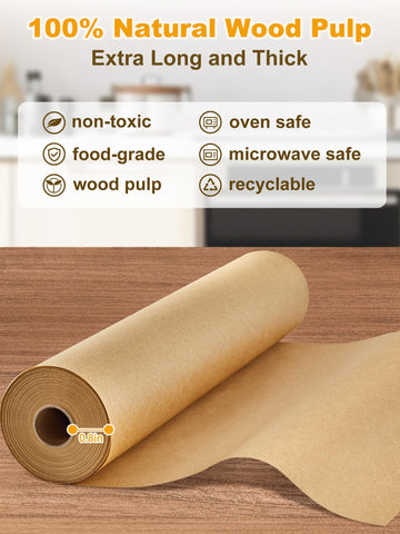 SMARTAKE parchment roll featuring a reinforced slide cutter edge.
