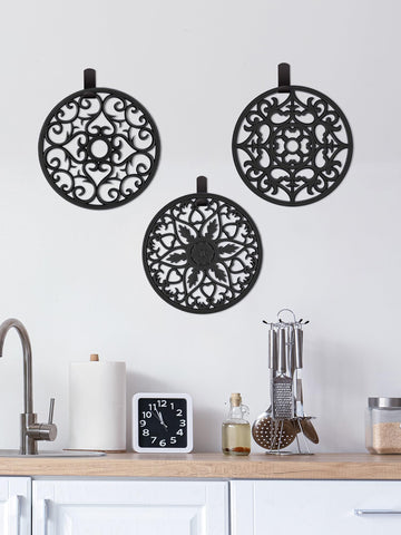 SMARTAKE trivet mats dishwasher-safe design simplifies post-dinner cleanup