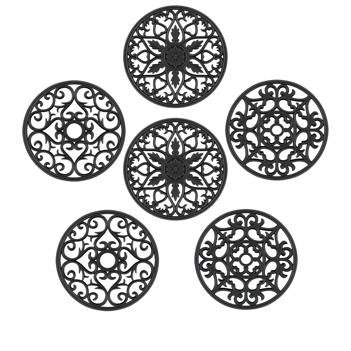 SMARTAKE trivet mats pattern 1 protects surfaces from heat with a stylish non-slip finish