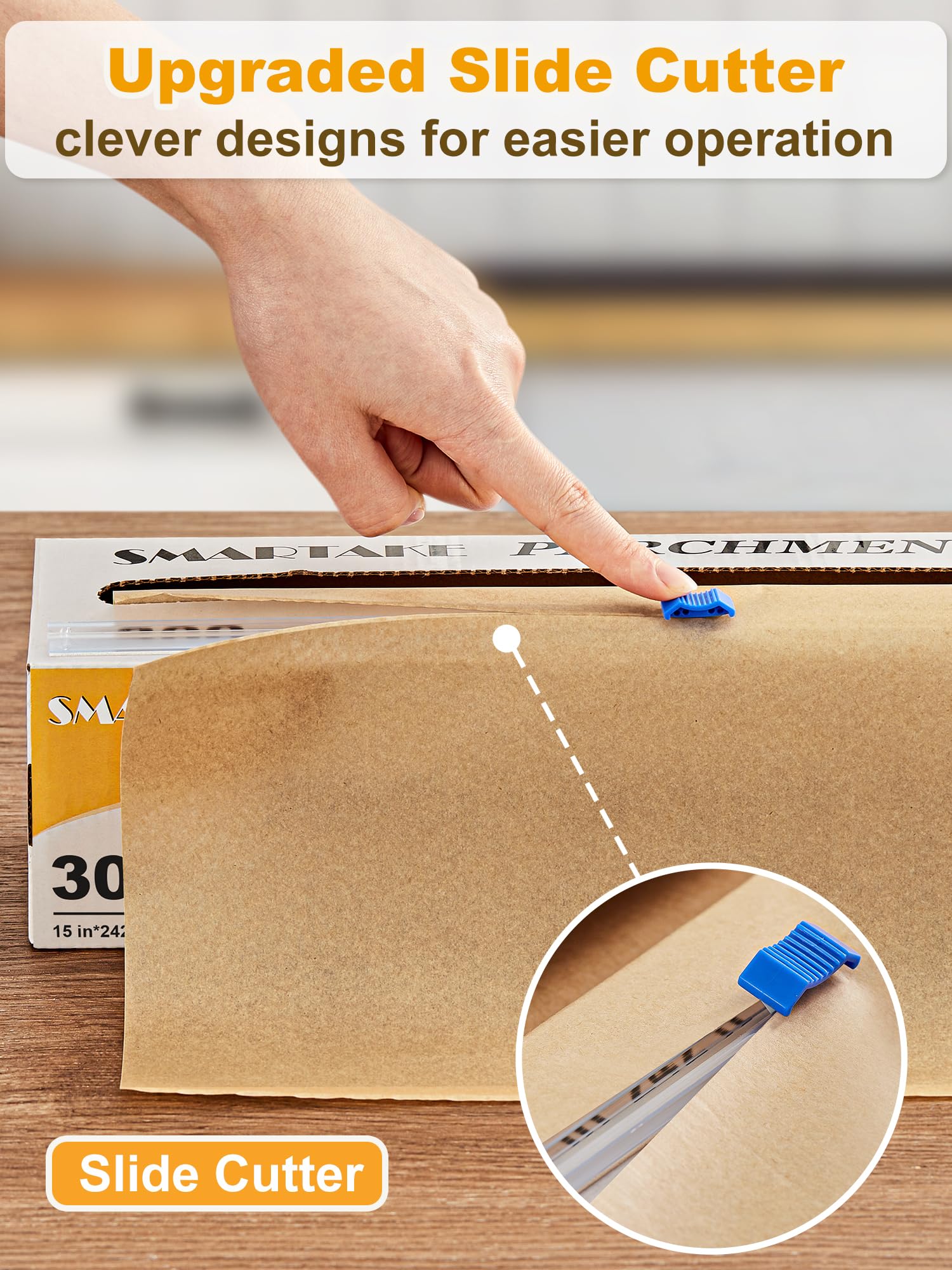 SMARTAKE wood pulp sheets are food-grade and safe for all ages.