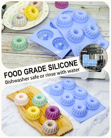SmartKitch oven-safe silicone pans endure high heat for versatile baking.
