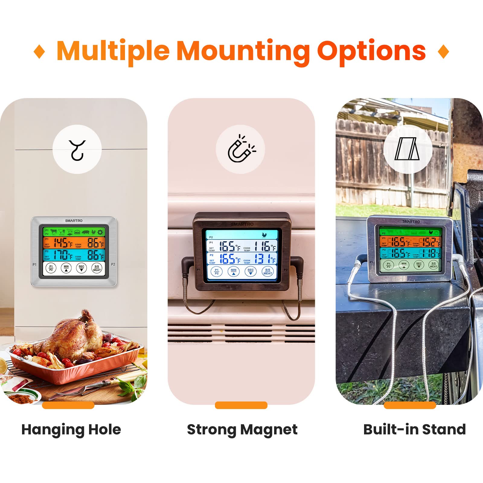 Included accessories ensure ready-to-use setup and organized storage.