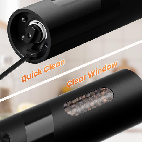 SmartTrends two-pack on a kitchen counter in black and white design.