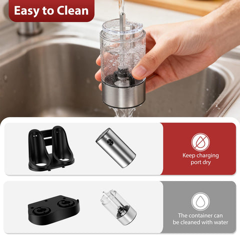 Detachable spice contact parts on SmartTrends grinder for easy cleanup