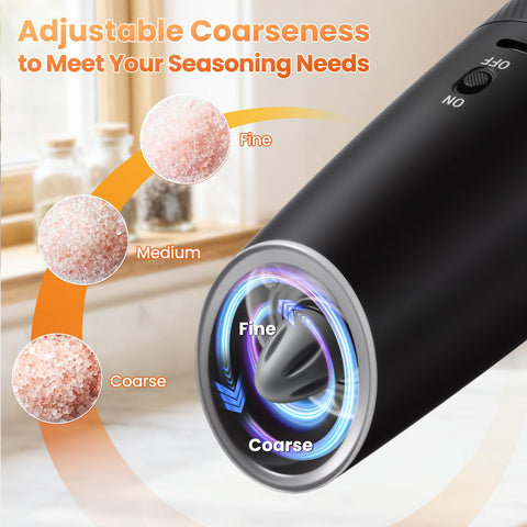 SmartTrends gravity grinders charging with USB-C cable for quick recharges.