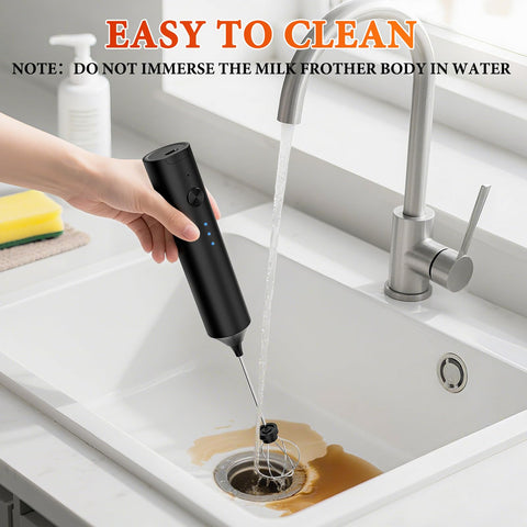 SmartTrends Milk Frother ball whisk beats eggs and supports baking prep.