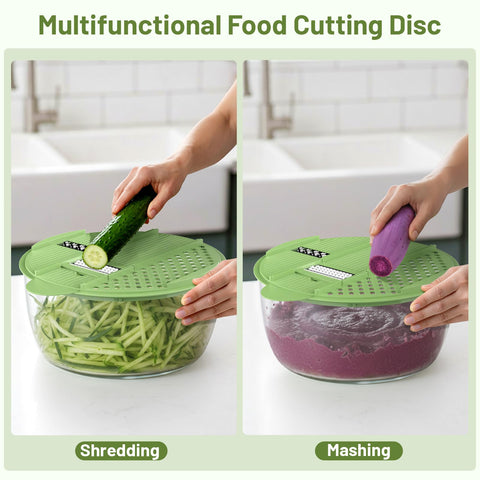 Removable strainer fits inside SmartTrends bowl for drain-and-rinse tasks.