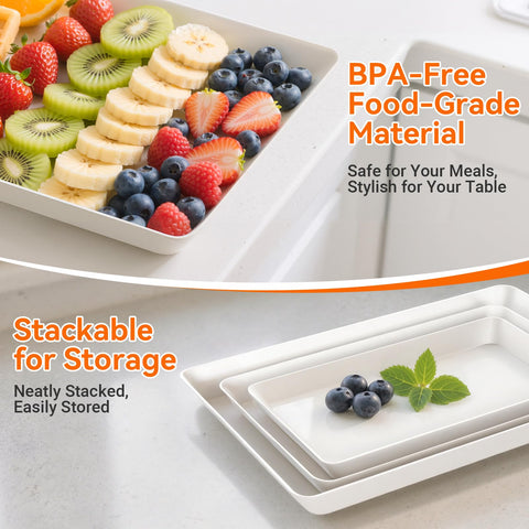 SmartTrends jumbo-large tray displaying condiments for buffet-style party service.