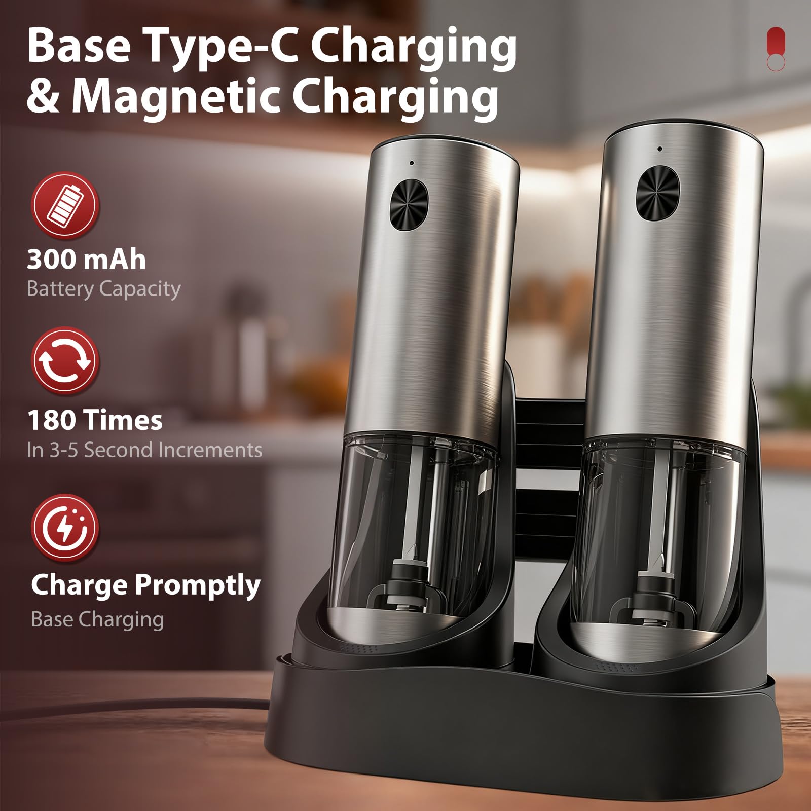 Durable stainless steel SmartTrends grinder design