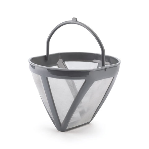 Smeg 50's retro coffee machine control panel featuring digital clock and easy presets