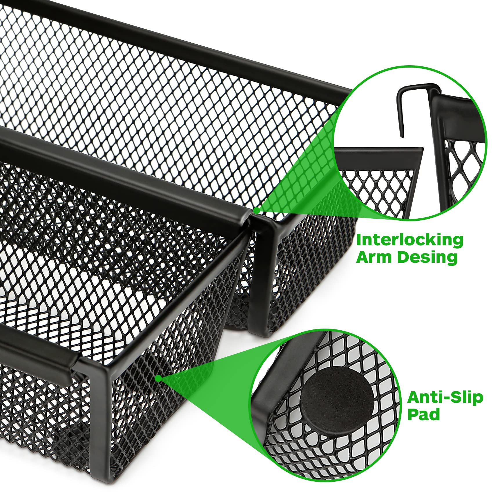 Smgmg six-compartment utensil tray makes large utensils easier to organize