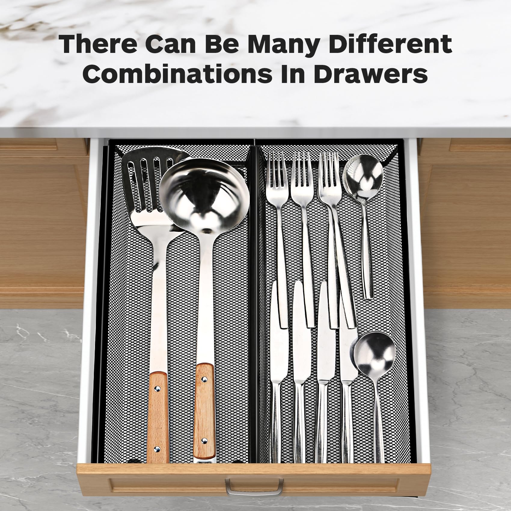 Smgmg fits kitchen drawers, offices, and living spaces for versatile organization.