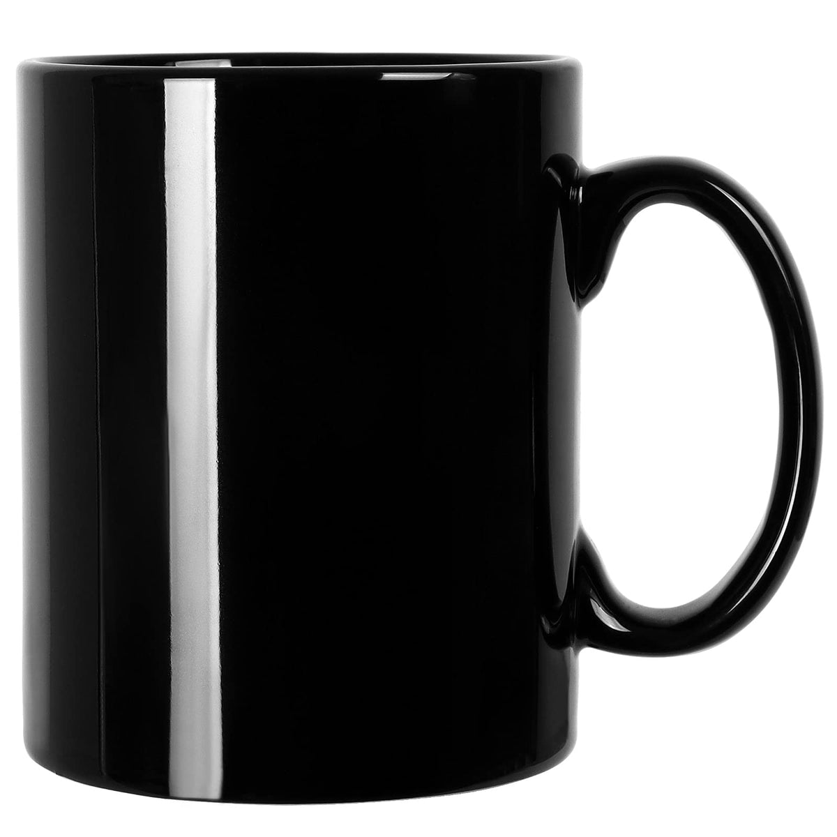 Smilatte 20 oz mug, front view, showcasing generous capacity