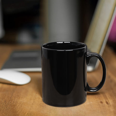 Smilatte 20 oz mug interior view with smooth glaze