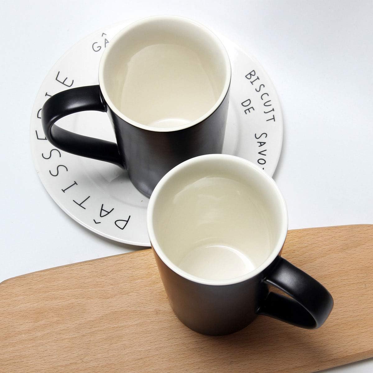 Smilatte 20oz mug in black shows a bold, versatile style