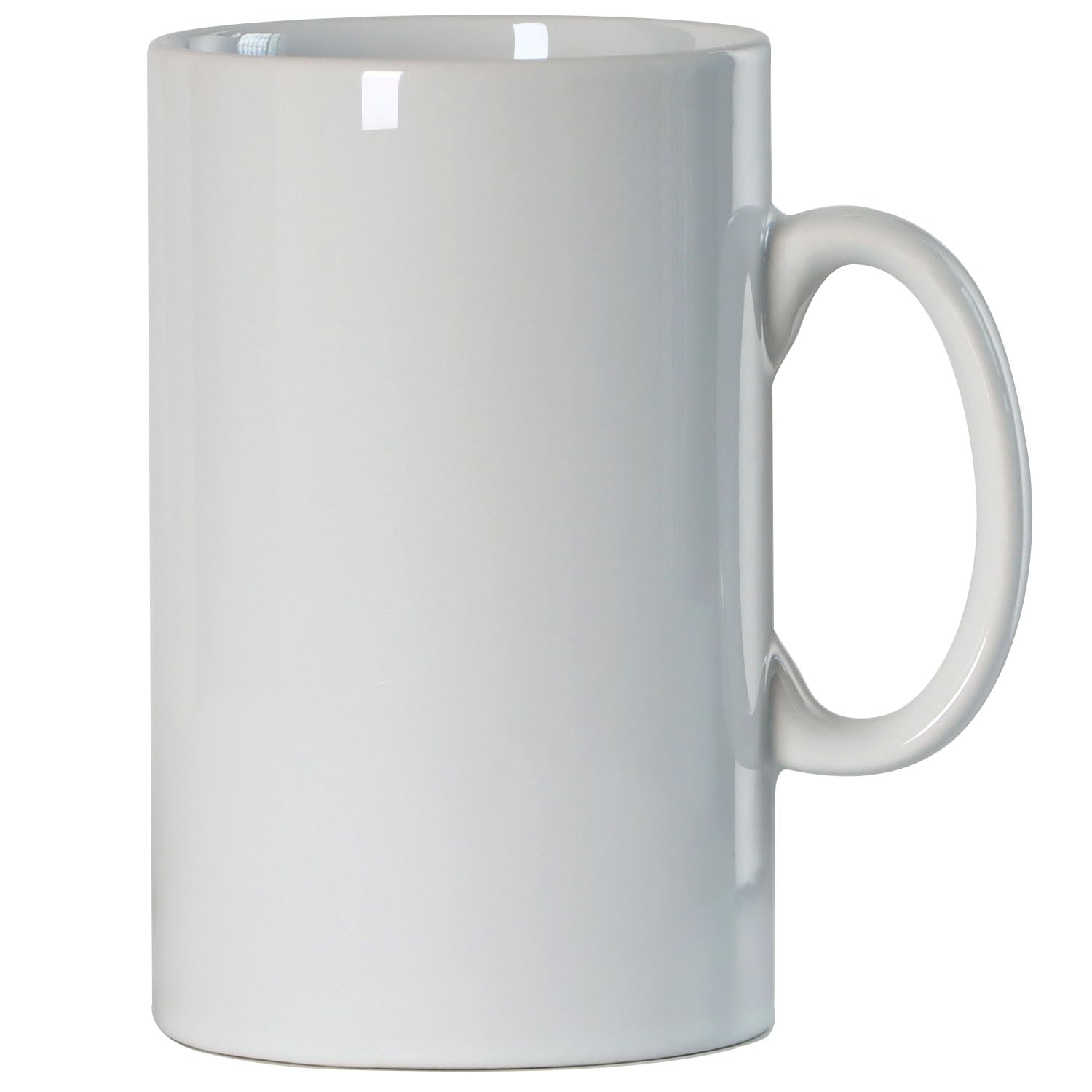 Smilatte 28oz extra-large mug closeup showing sturdy handle for daily use