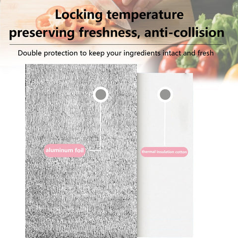 Smilco reusable insulation bag with durable, lightweight design