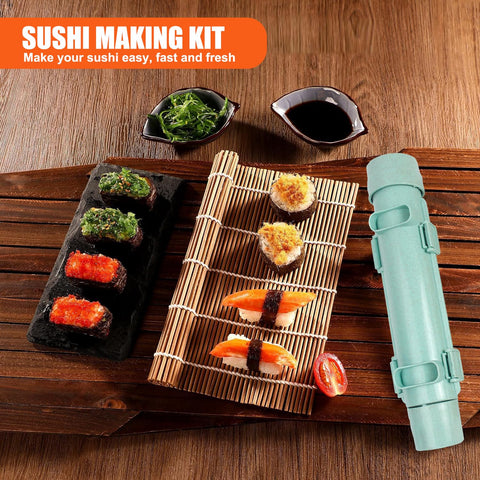 SmileTools green sushi maker speeds up at-home prep