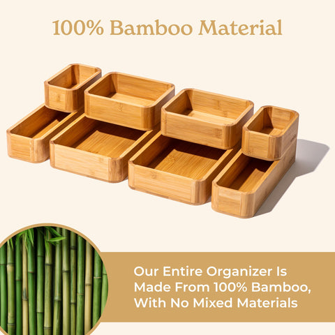 SMIRLY jewelry organizer tray keeps small accessories organized.