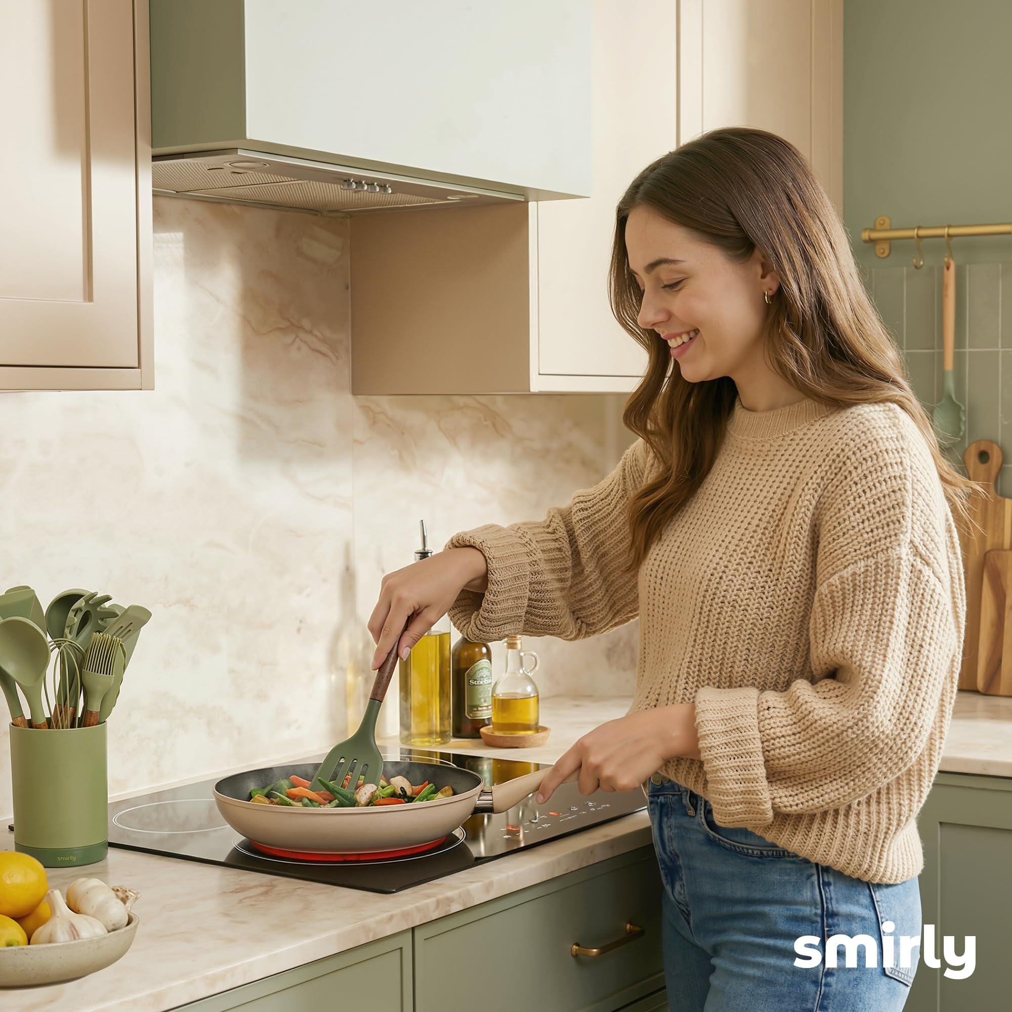 SMIRLY silicone utensils blend modern design with durable performance.