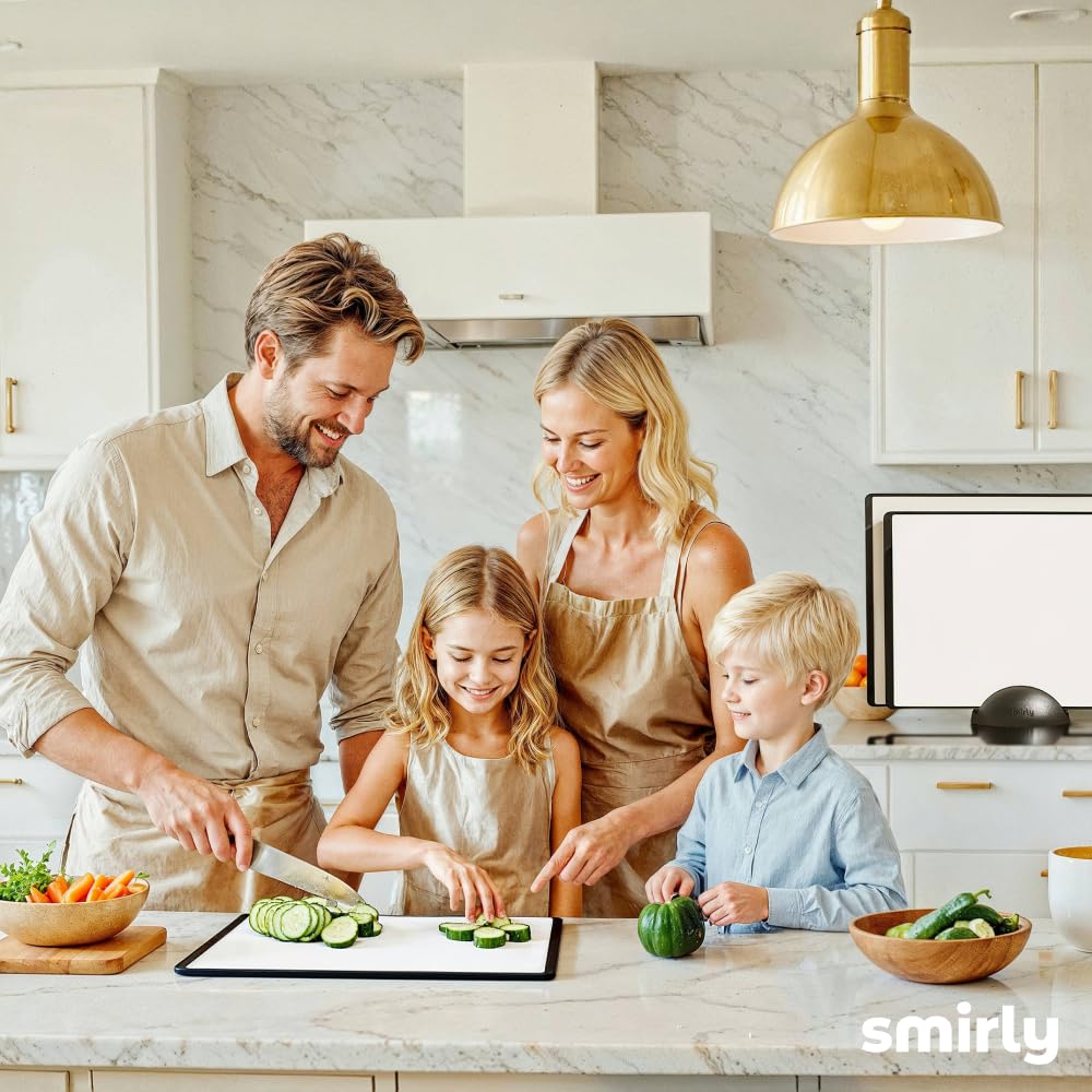 SMIRLY offers six color options to personalize your kitchen palette.