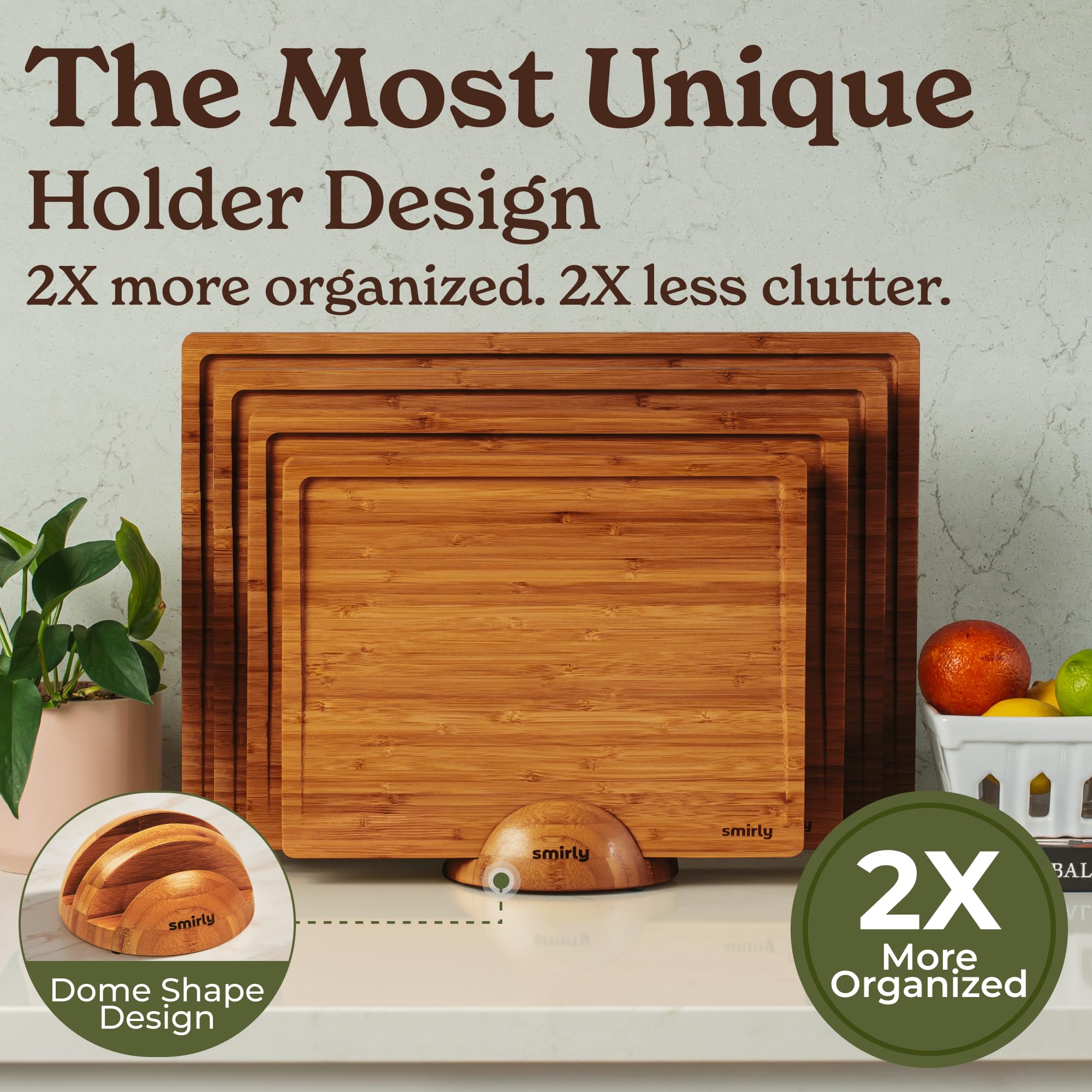 Ergonomic handles on SMIRLY boards for comfortable use